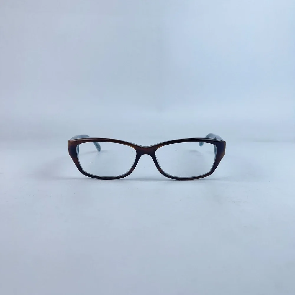 Fossil‎ Cassie 0DY1 Women Eyeglasses Brown & Blue Plastic Full Rim 52-14-135 mm